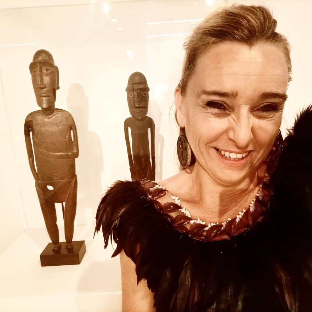 La conteuse Céline Ripoll au Musée Hèbre à Rochefort (Charente-Maritime), le 17 juin 2023 | CÉLINE RIPOLL/FACEBOOK